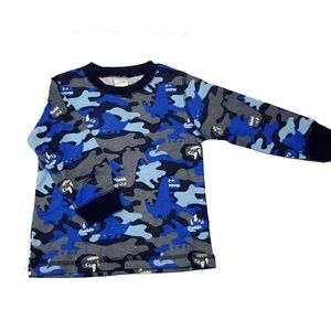 Gymboree long sleeve blue shirt  dinosaur 18-24 m